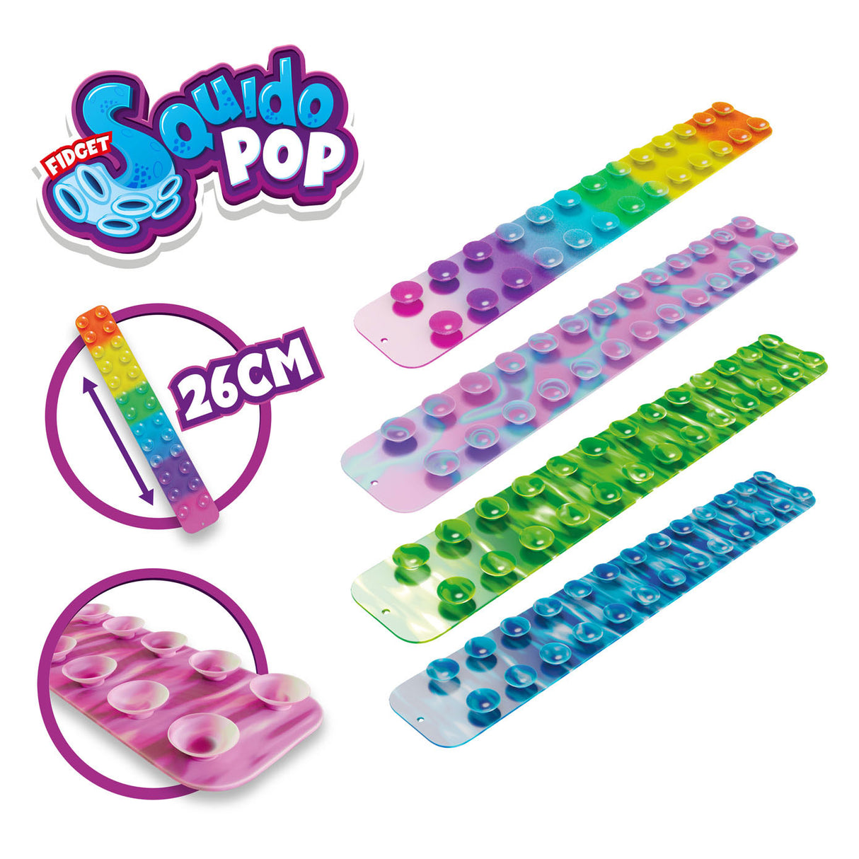 Toi-toys squidpop Bandfahrt Regenboog