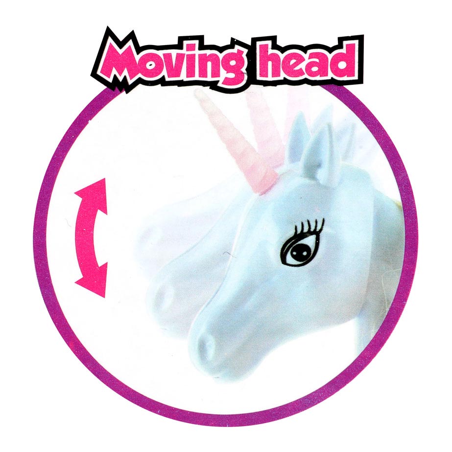 Dream Horse Unicorn tocando figura com asas móveis