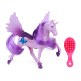 Dream Päerd Unicorn Play Figur Pegasus mat Pinsel