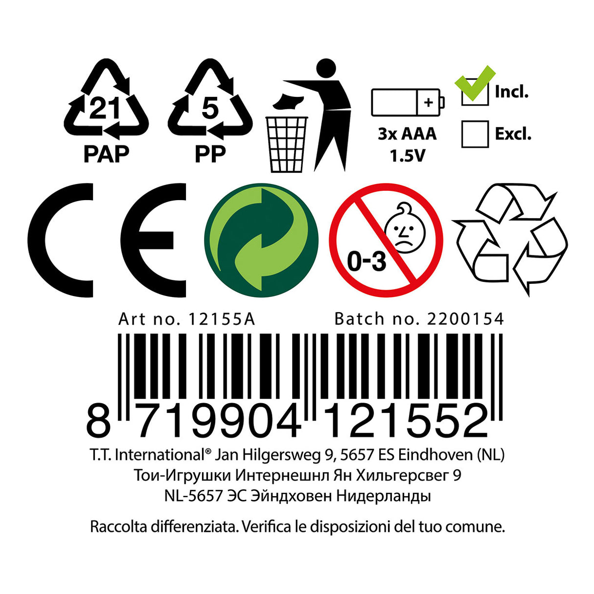 Toi-toys toi toys ice princess toverstaf + licht