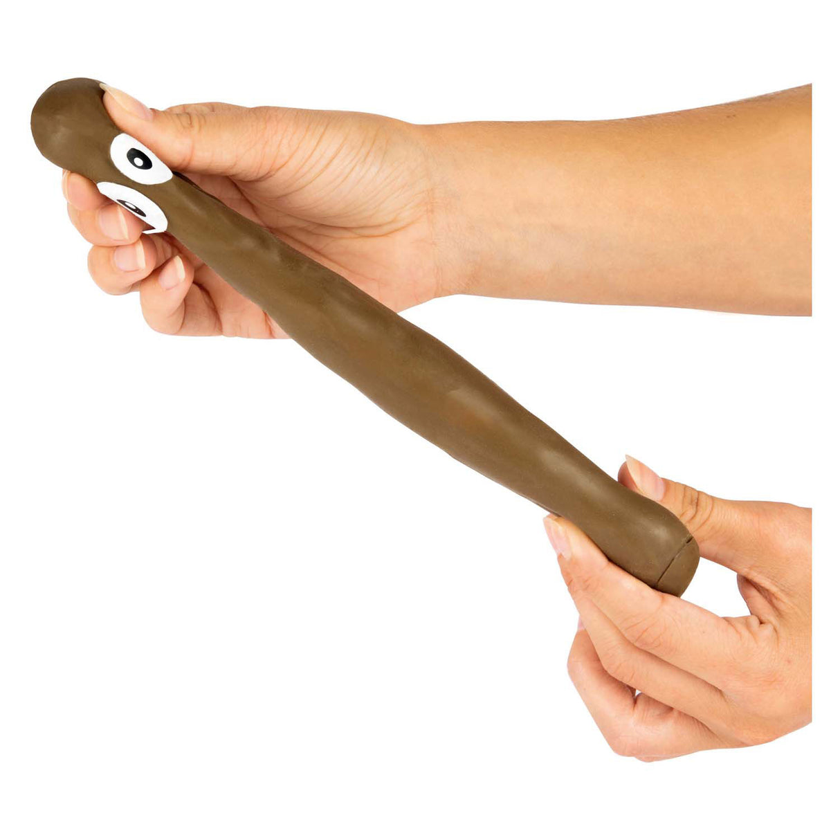 Toi-toys legrační hovínko antistresdrol super elastický, 16cm