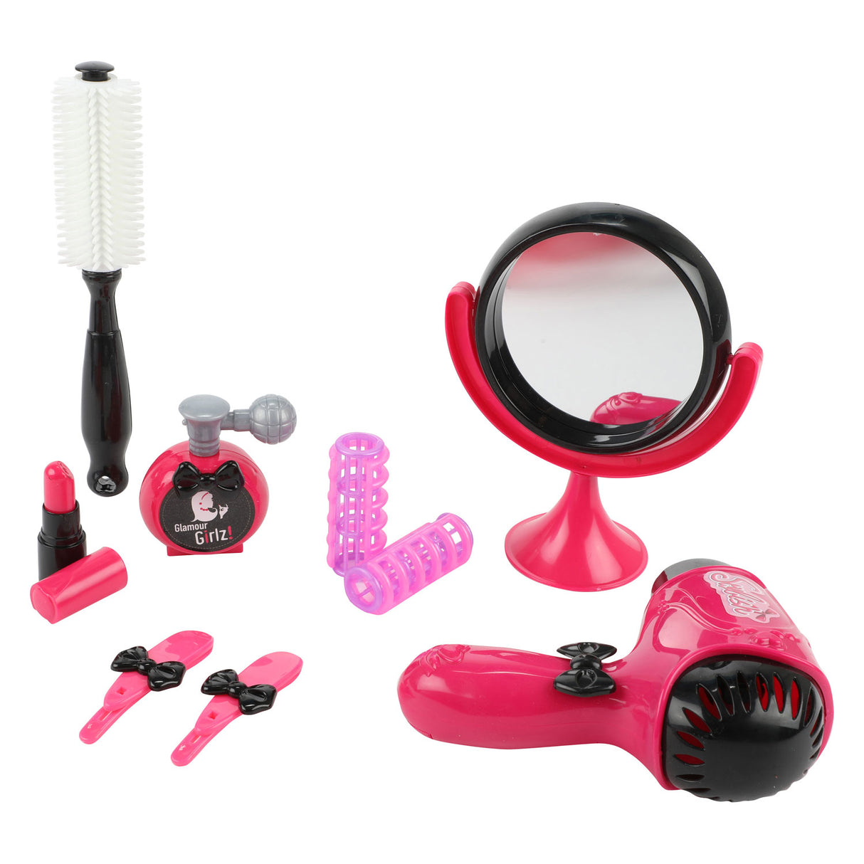 Toi-toys Glamour Shine Kapperset s Working Fohn