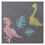 World of dinosaurs sidewalk chalk dino with stencils, 10 pcs.