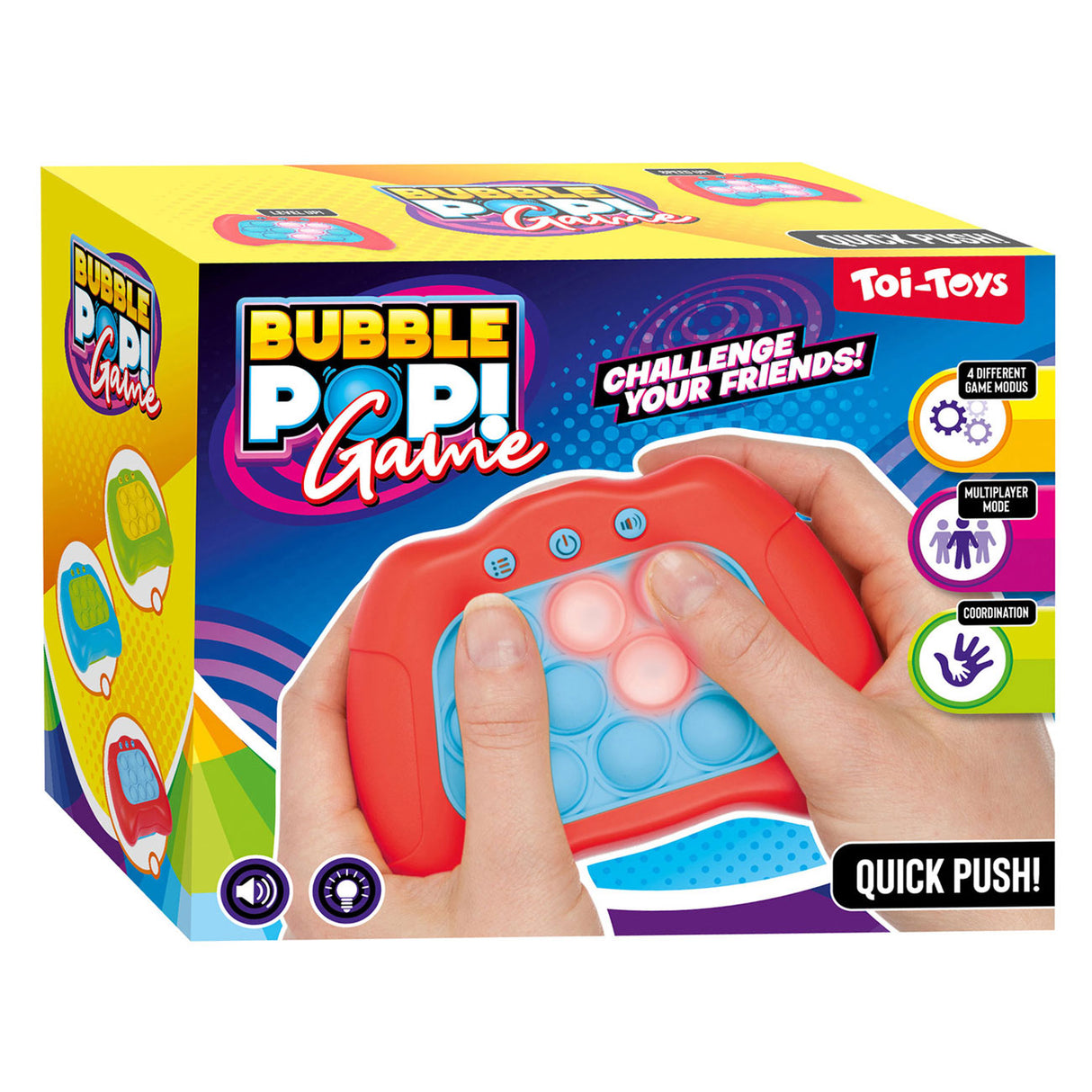 Toi-toys Fäegkeet Spill Bubble Pops Controller