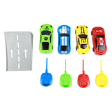 Turbo Racers Shoots Rally Car med rampe