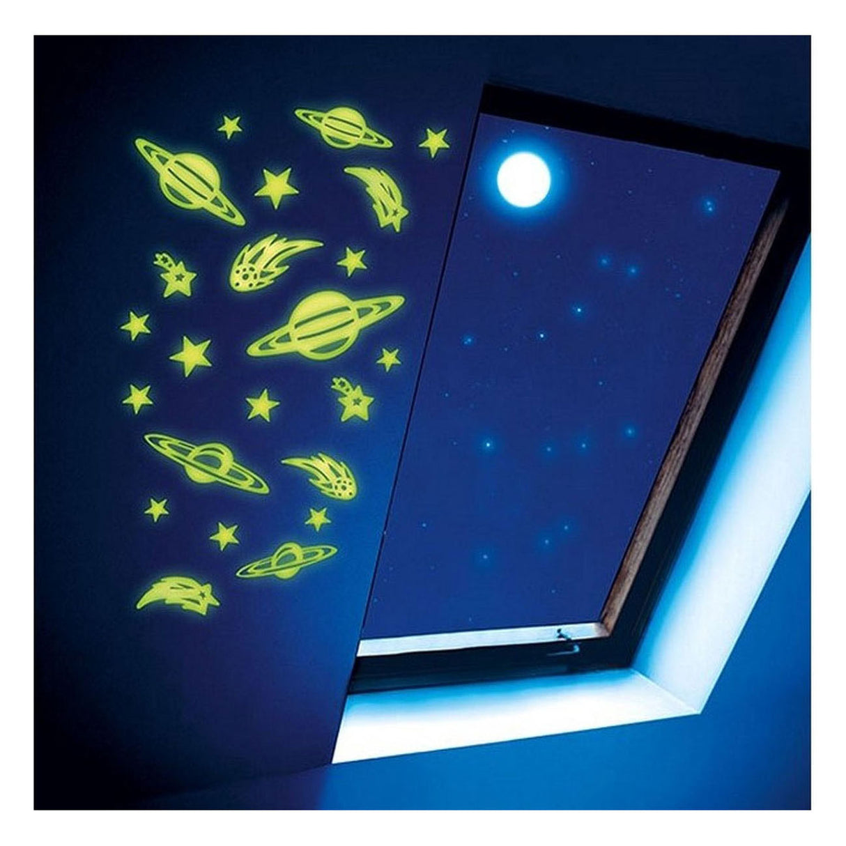 Toi-toys Glow n Fun Glow in the Dark Space Travel