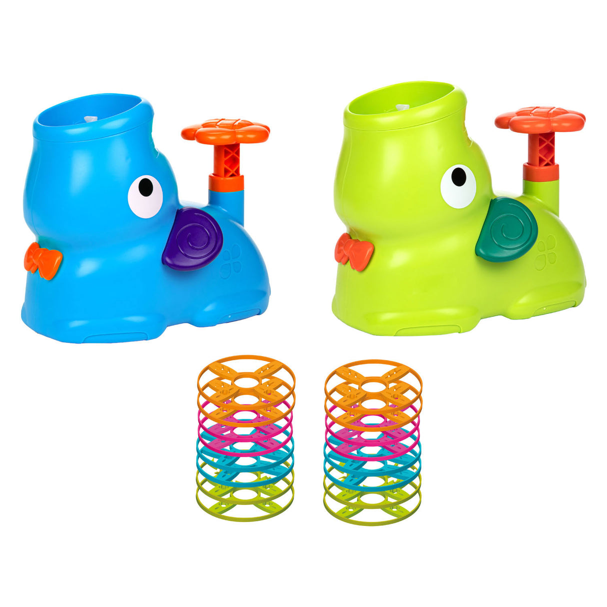 Toi-toys child's play elephant catch flying disks