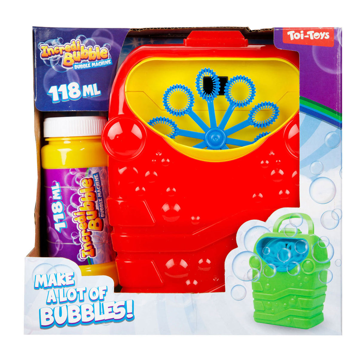 Toi-toys Incredibubble Bellenblazen Machine Square