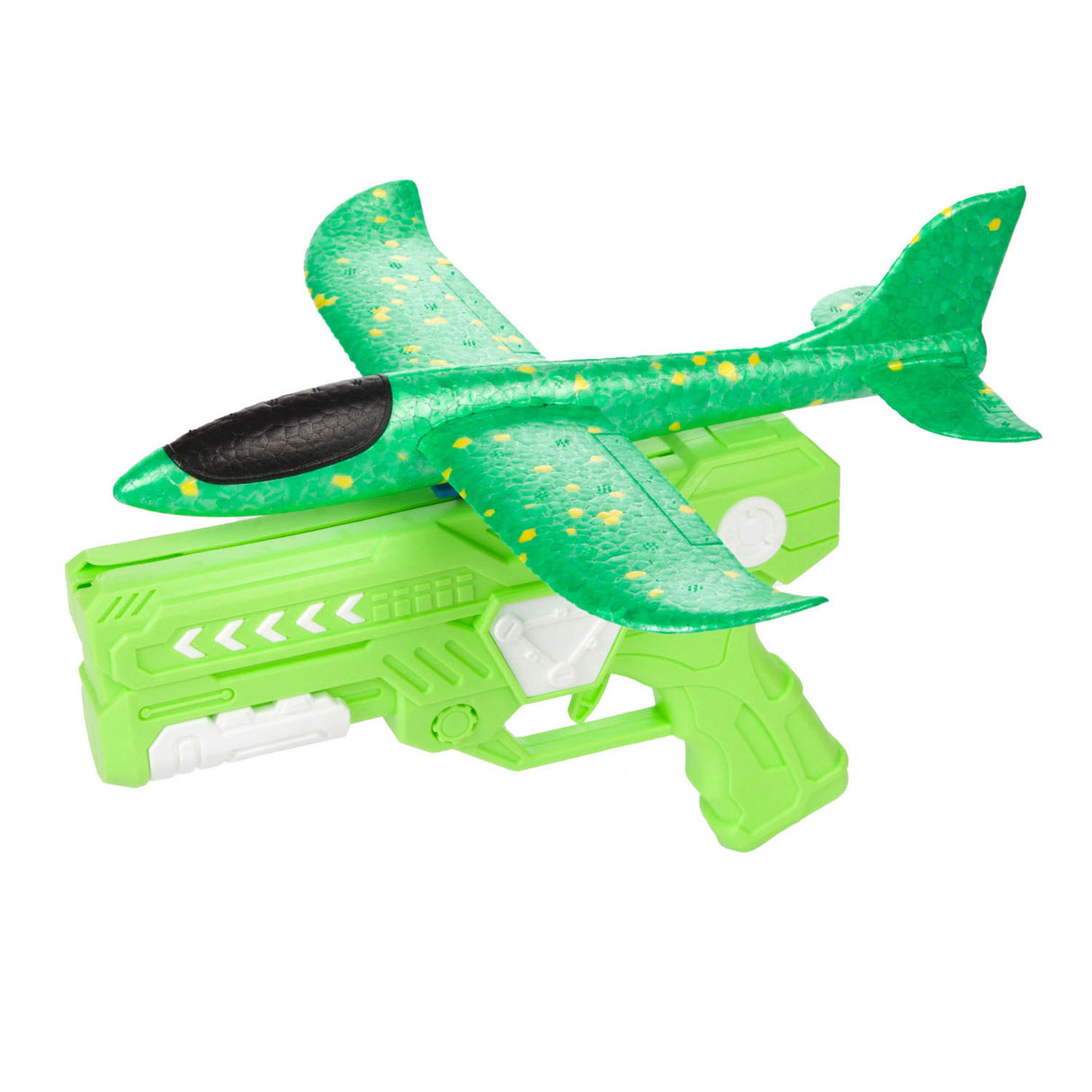 Toi-Toys Air Foam plane with shielding gun, 24 cm