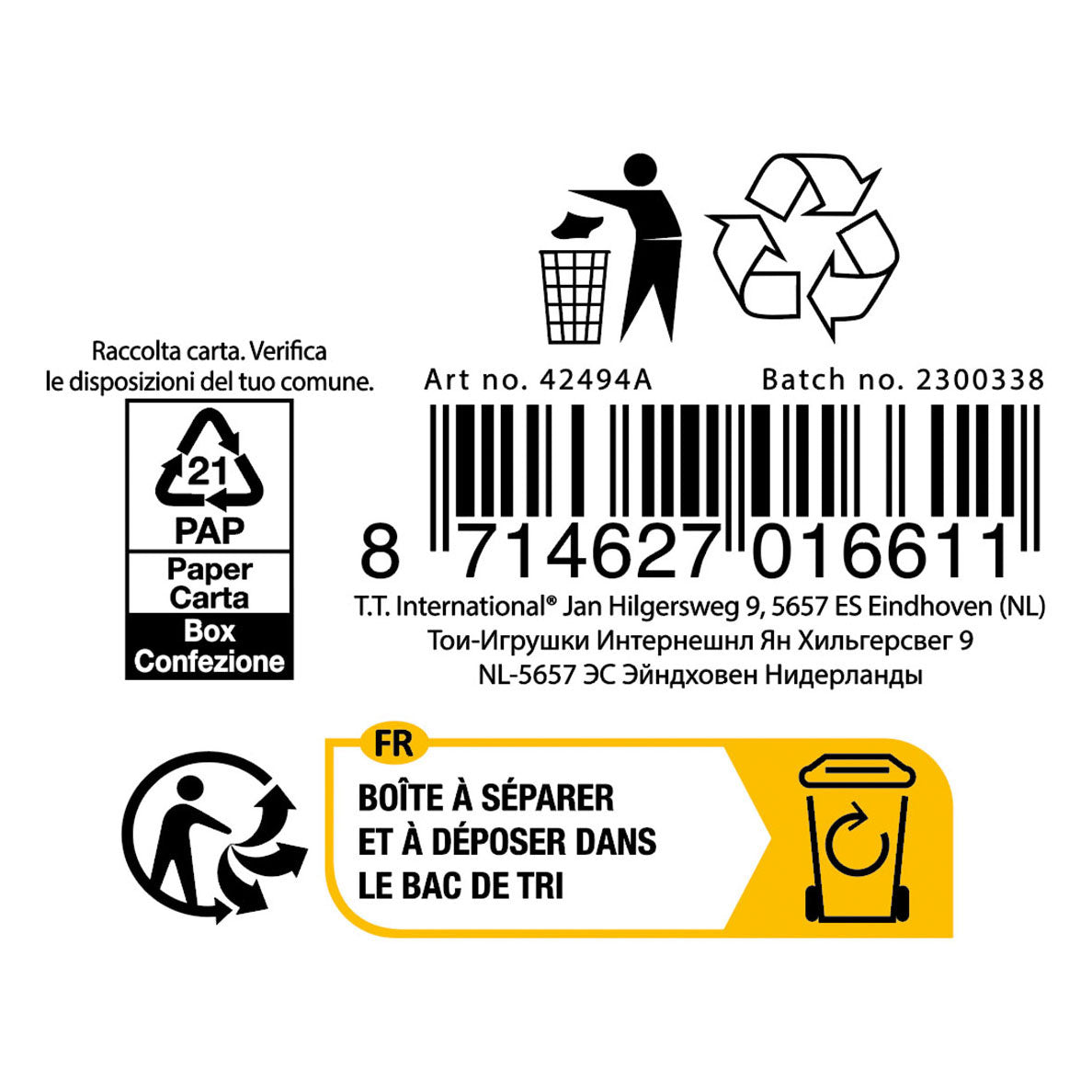 TOI-TOYS ADRENIX TABEL TENNIS NETWORK COMPACT, 100 cm