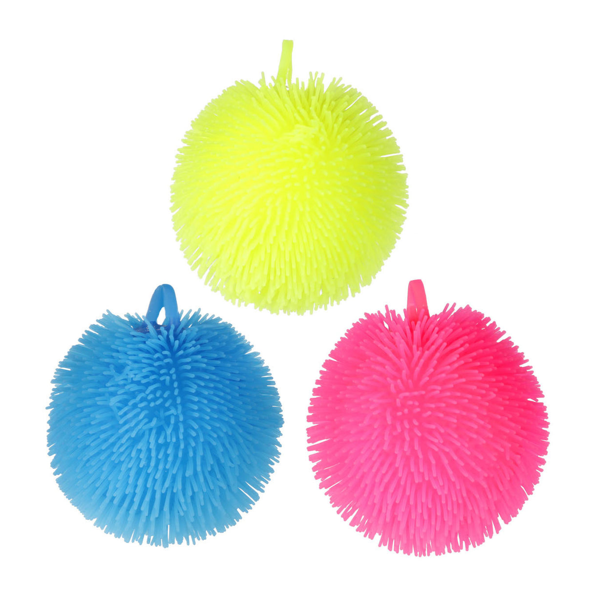 Toi-Toys Pufferz squeezing pufferball Neon, 8cm