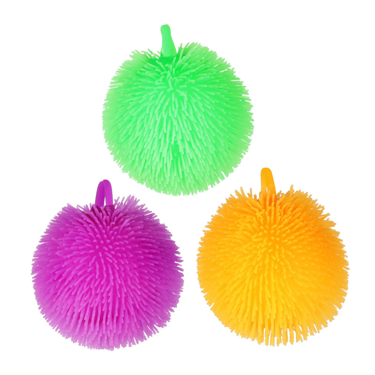 Toi-Toys Pufferz squeezing pufferball Neon, 8cm