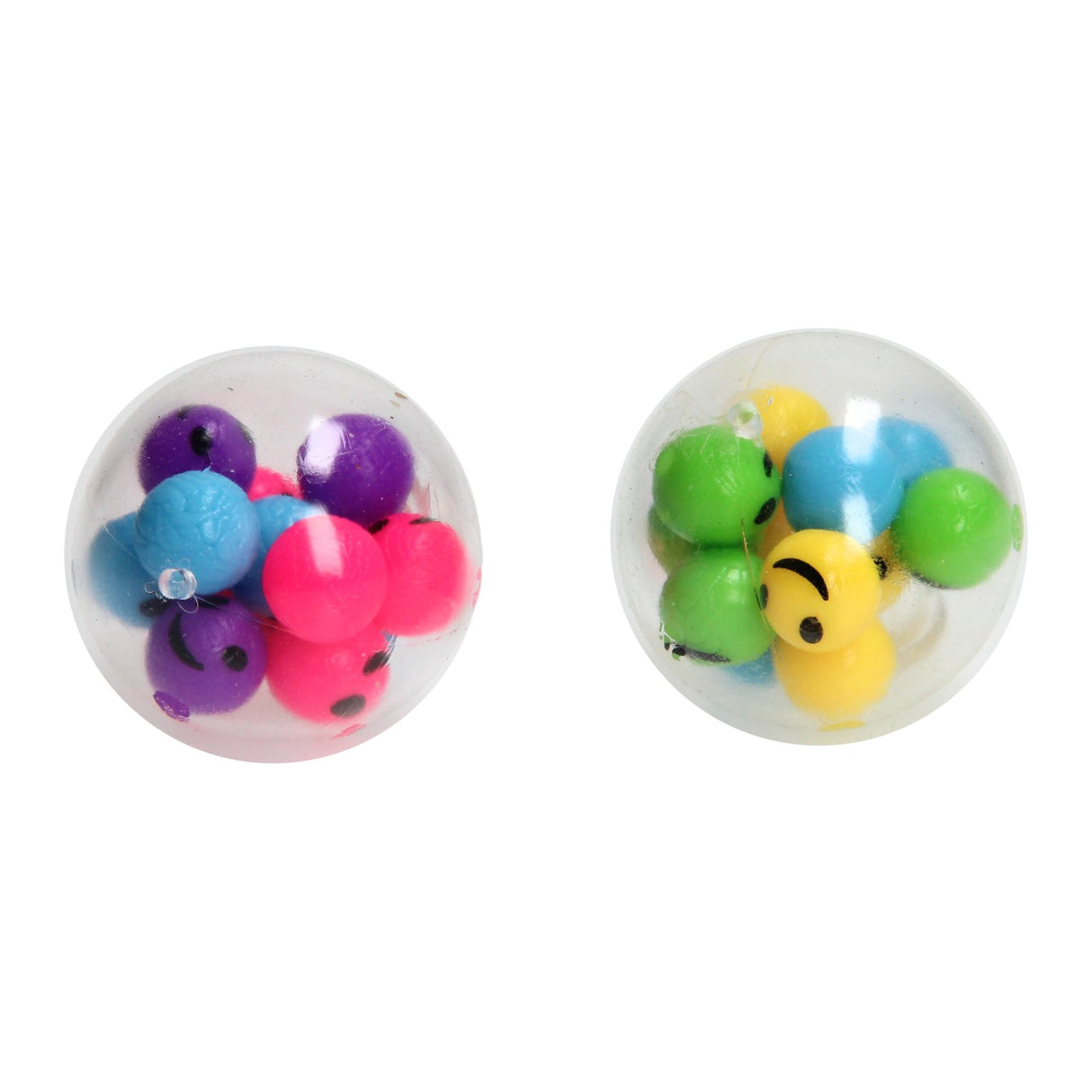 Bréagán bréagán bréagán spraoi liathróid squeeze le emoji 5cm