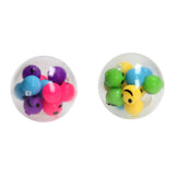 Bréagán bréagán bréagán spraoi liathróid squeeze le emoji 5cm