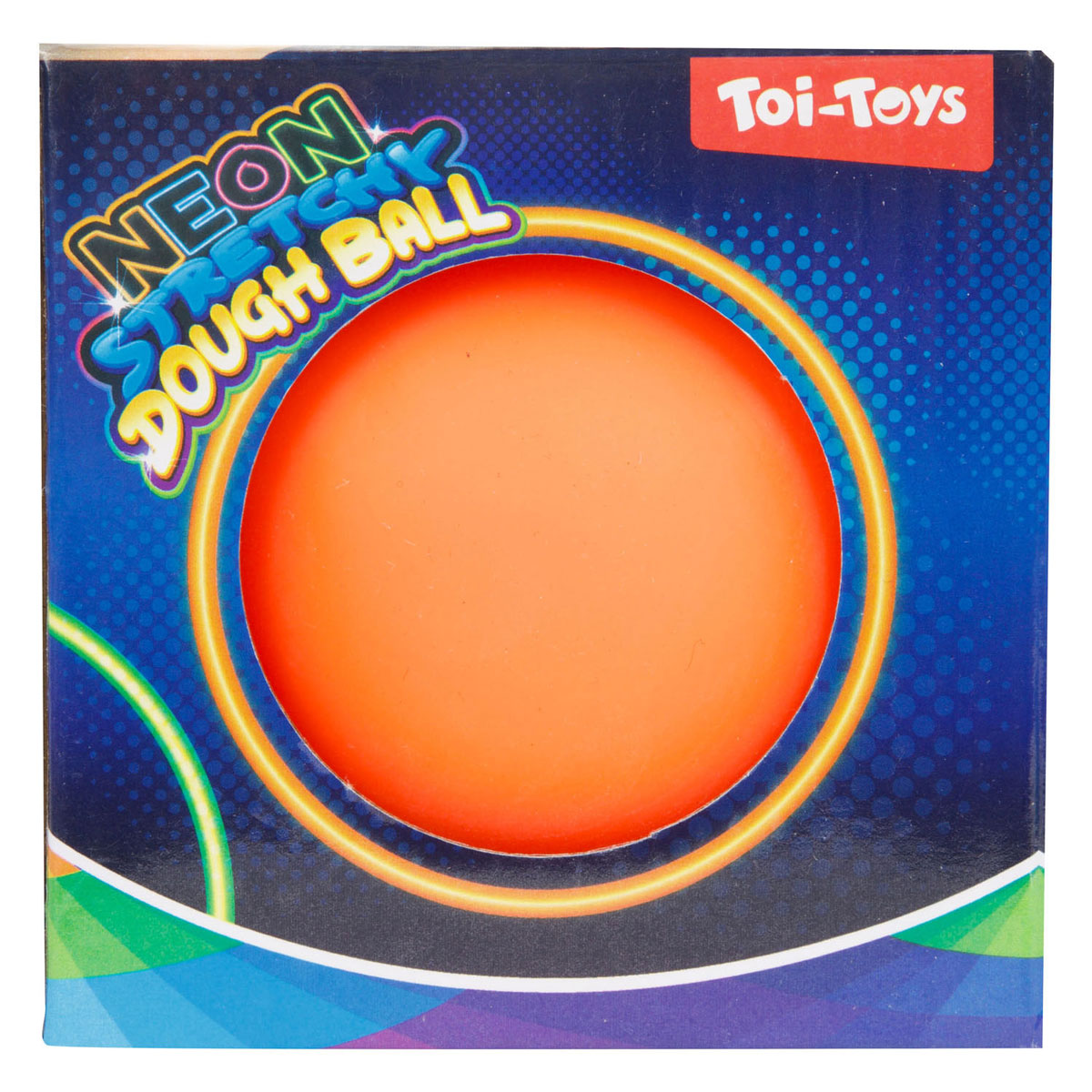 Toi-leys sjov knæede neon, 10 cm