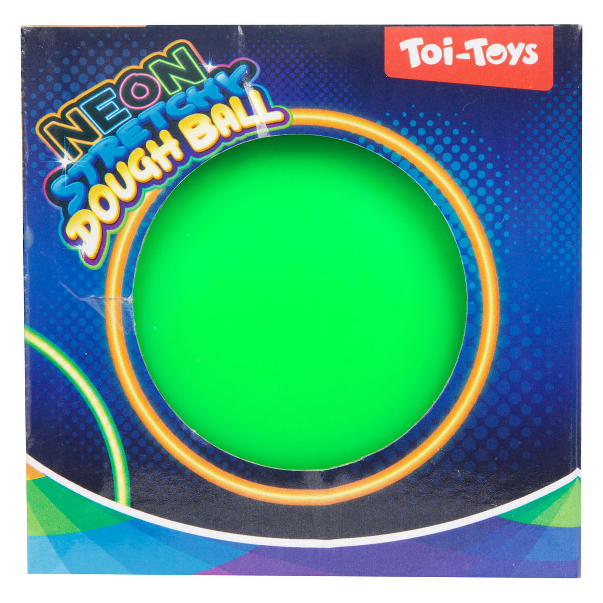Toi-leys sjov knæede neon, 10 cm