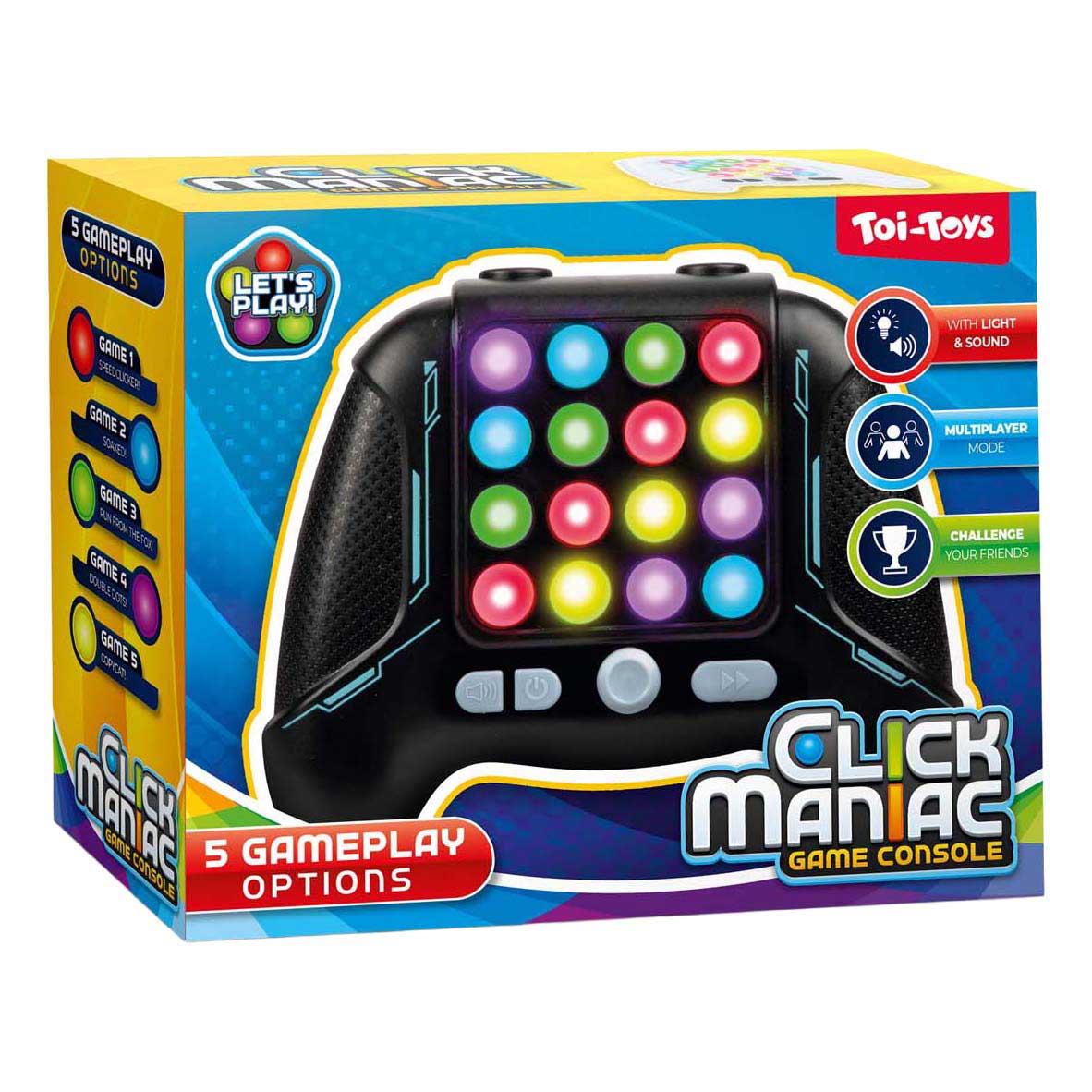 Toi-Toys Chases Light Electronic Game Game Controller 5in1