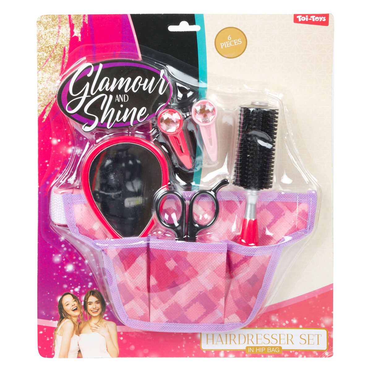 Toi-Toys Glamour Shine Kapperset i höftväska