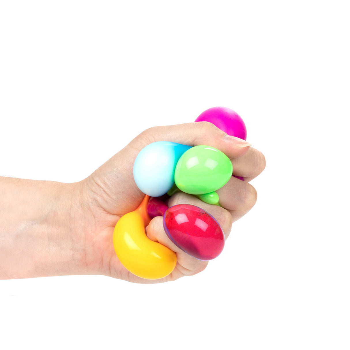 Toi-toys fun mini squeeze balls stickeezz in tube, 5 pcs.