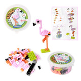 Toi-toys blocks bauen Steng Mini Déier am Potty