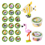 Toi-toys blocks bauen Steng Mini Déier am Potty