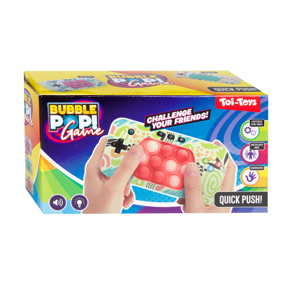 Toi-toys Fäegkeet Spill Bubble Pops Controller