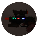 Toi-toys alfafox zbraň vojensky se světlem a zvukem a baterkou