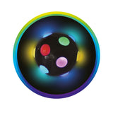 Bréagáin-bréagáin spraoi ag preabadh liathróid dioscó