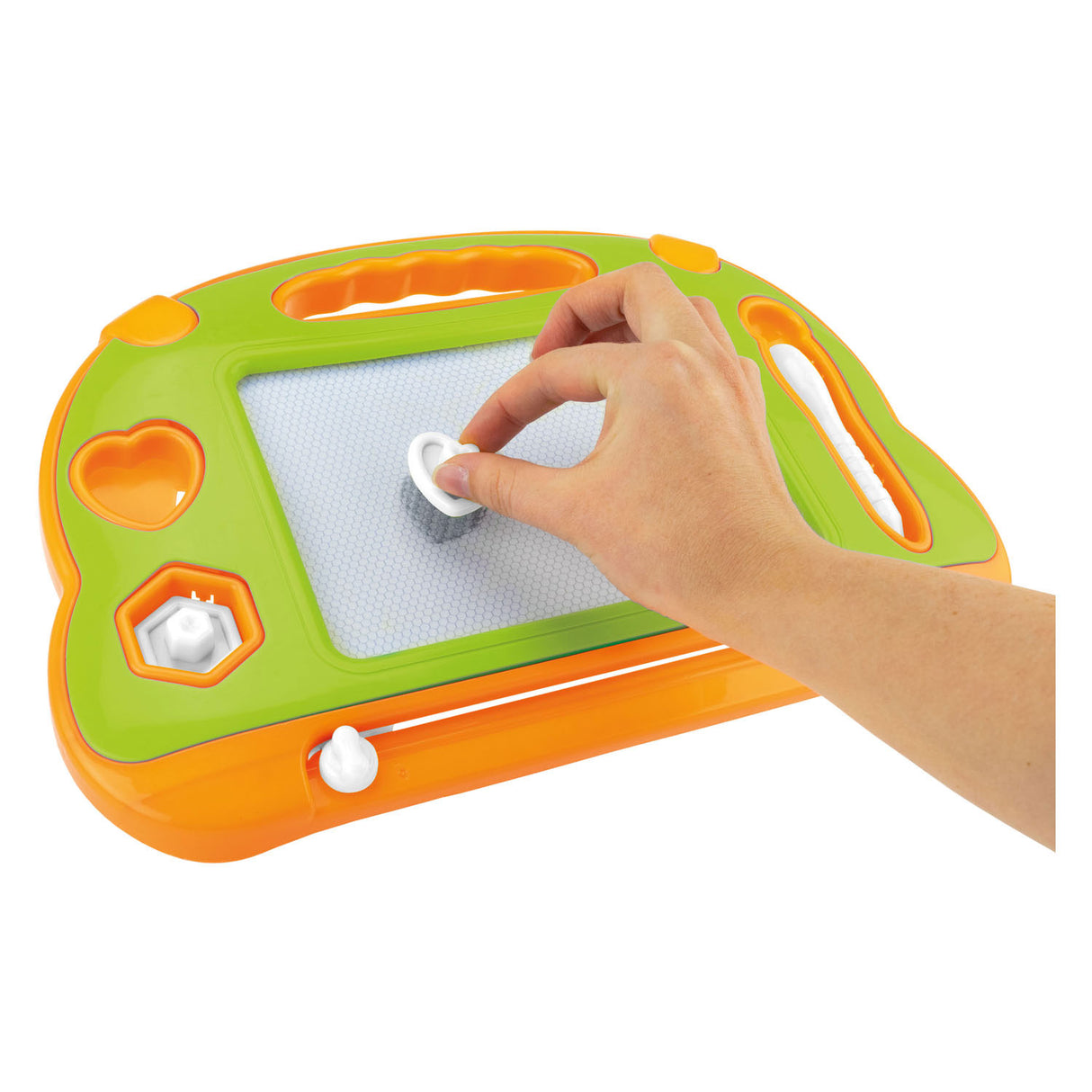 Toi-Toys Creativity Magnetic drawing board with pen and shapes