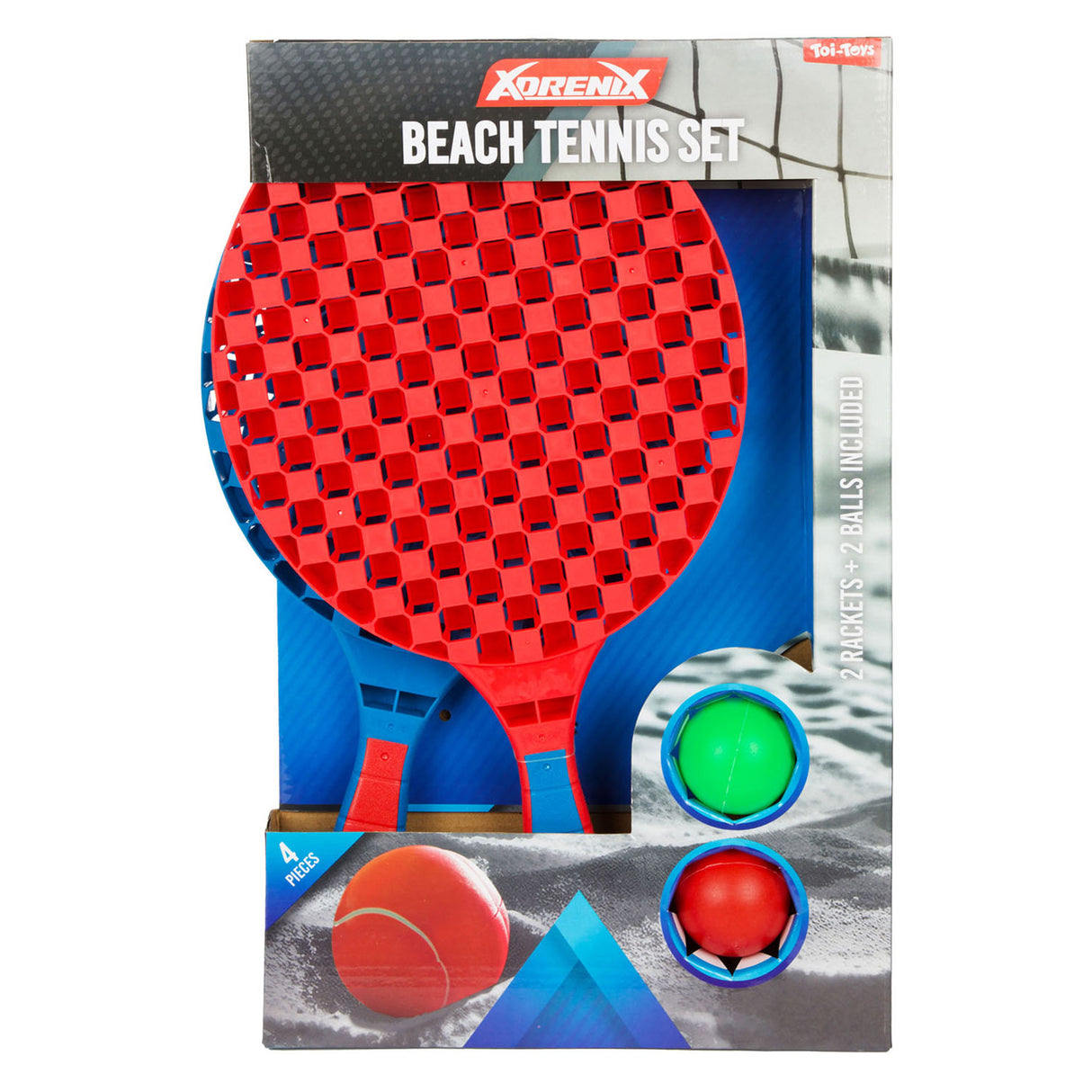 Adrenix Beach Tennis Set, 4DLG.
