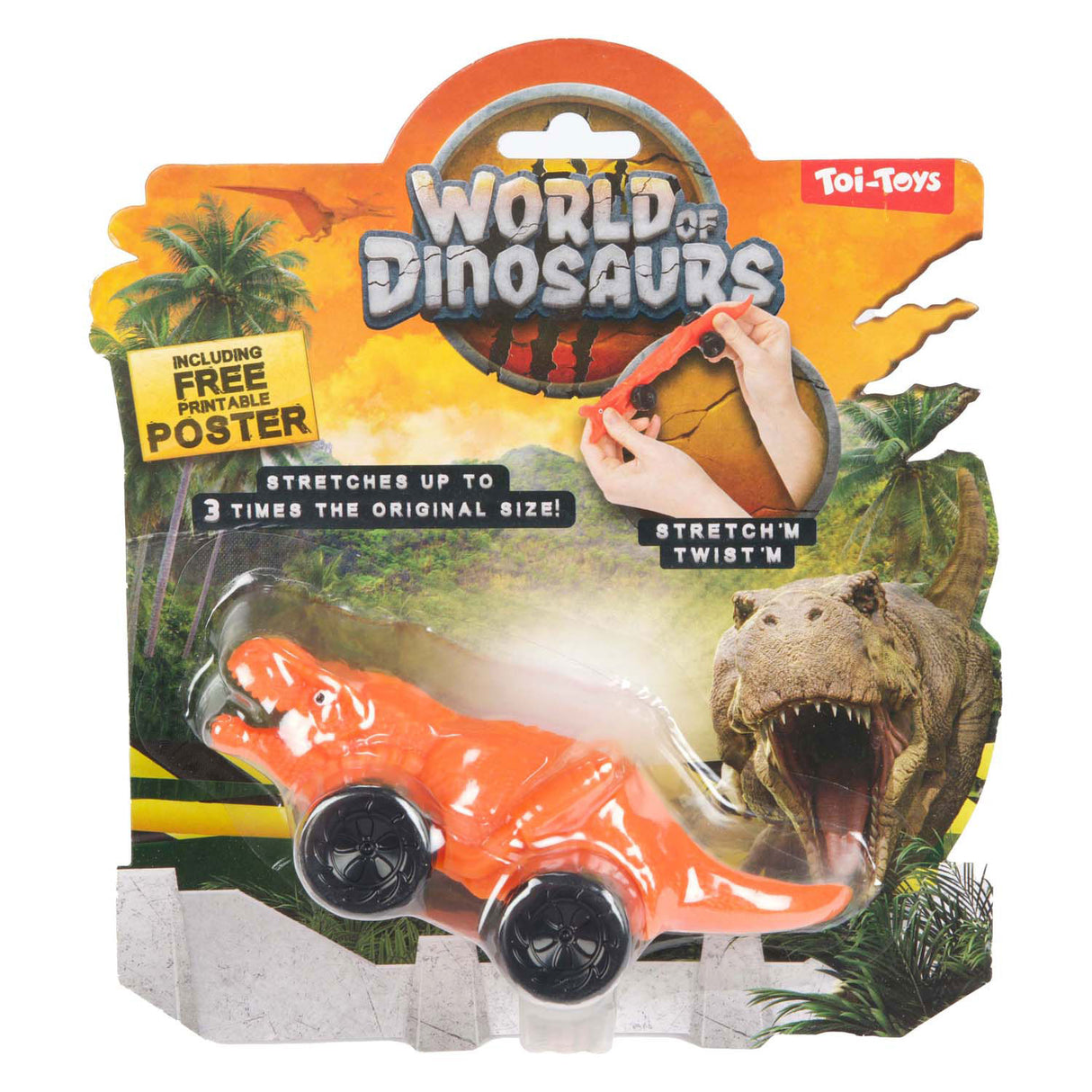 Natahové dino auto