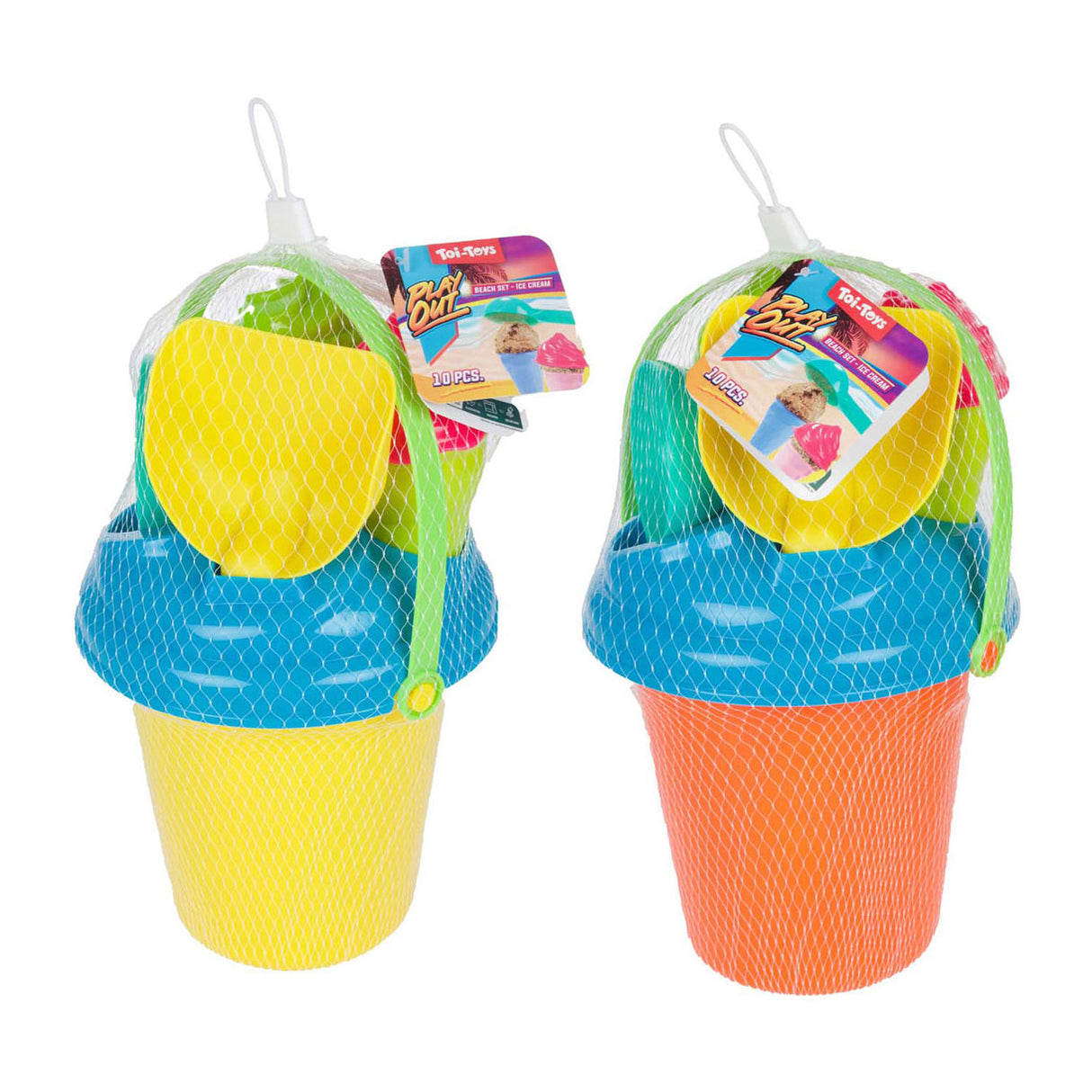 Toi-Toys Play Out Beach Set Emmer and Ice Forms, 8DLG.