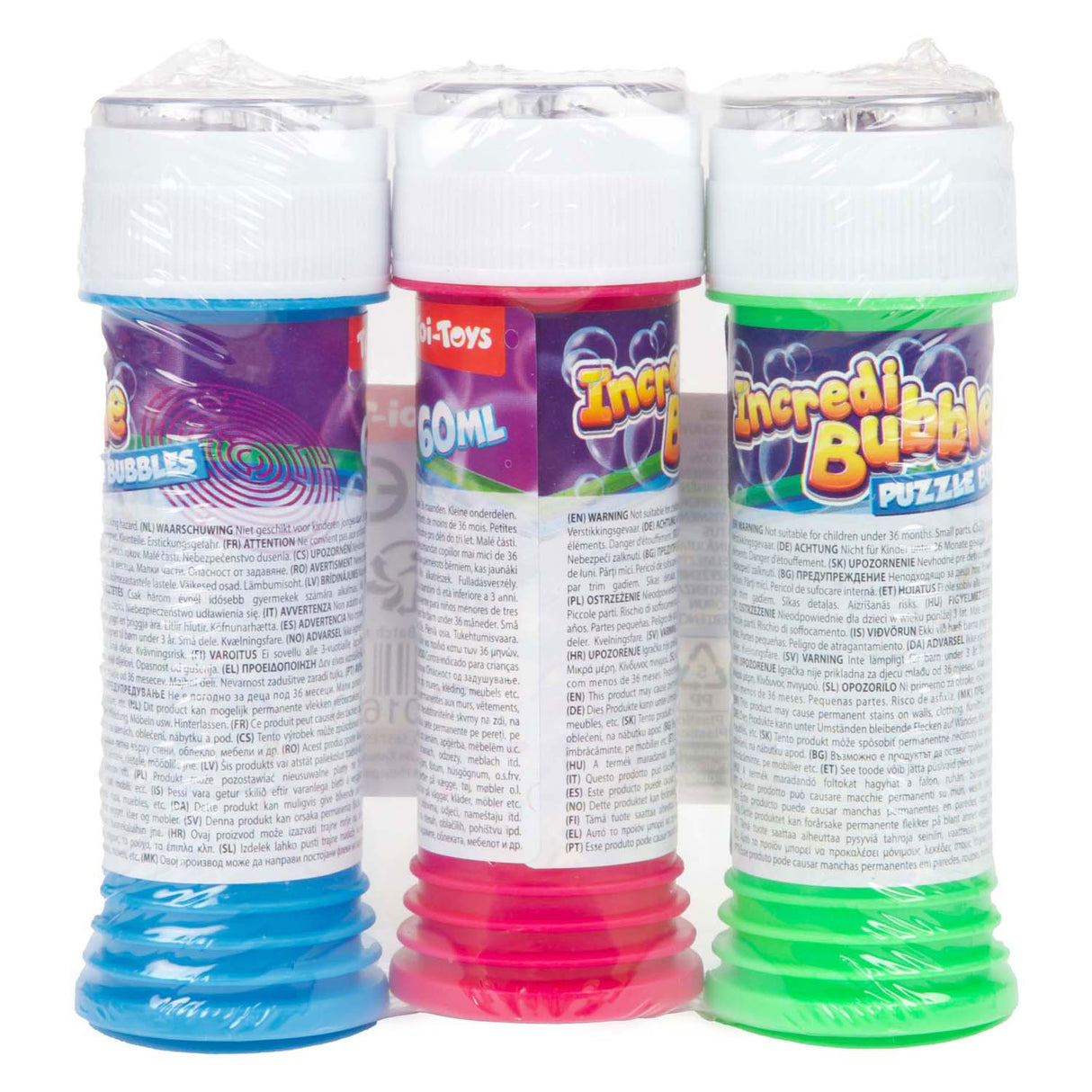 Toi-Toys Incredibubble Bellenbladder with Patience Game, 3st.