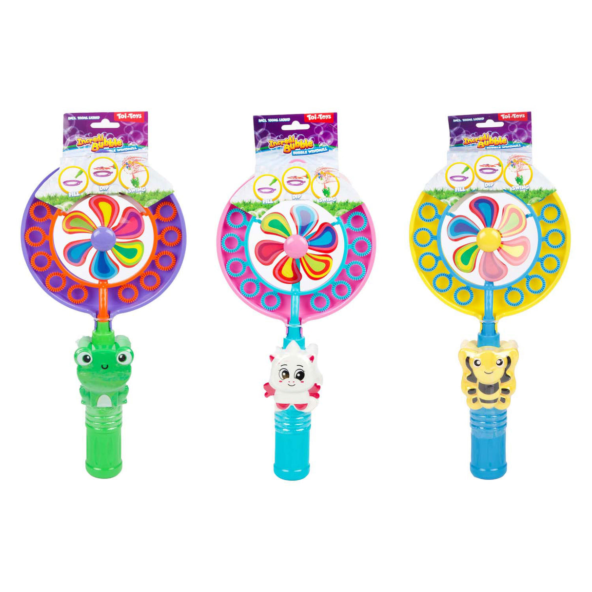 Toi-toys incredibubble bubble windmill, 100ml