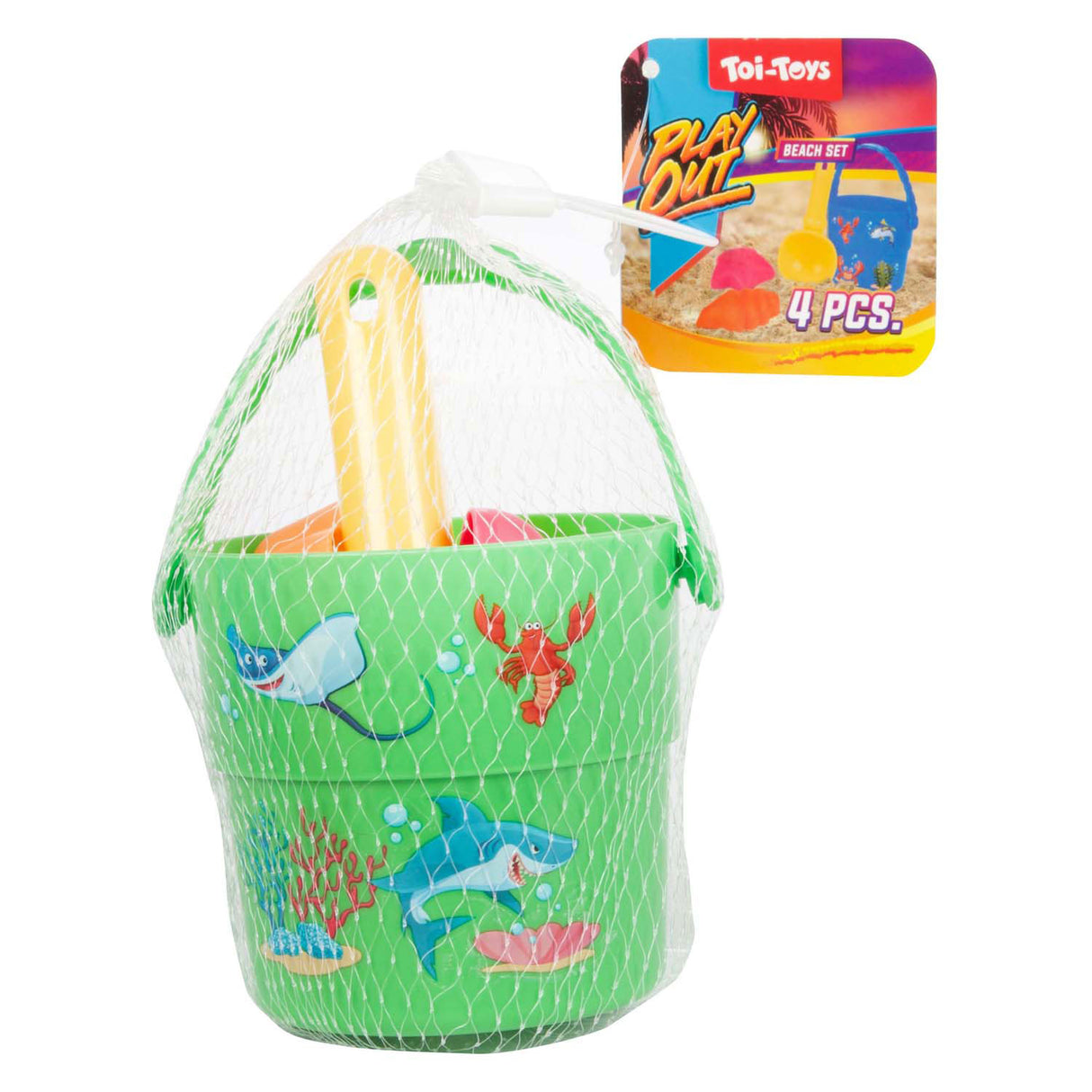 Toi-toys hrají Mini Beach Set Emmer Scoop and Shapes, 4DLG.