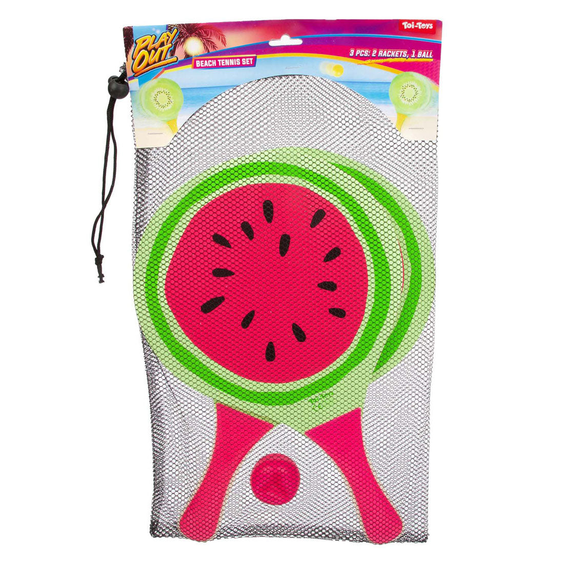 Toi-Toys Beach Tennis set Fruit, 3DLG.