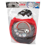 Adrenix Fußballtor-Popup-Spielset, 2er-Set