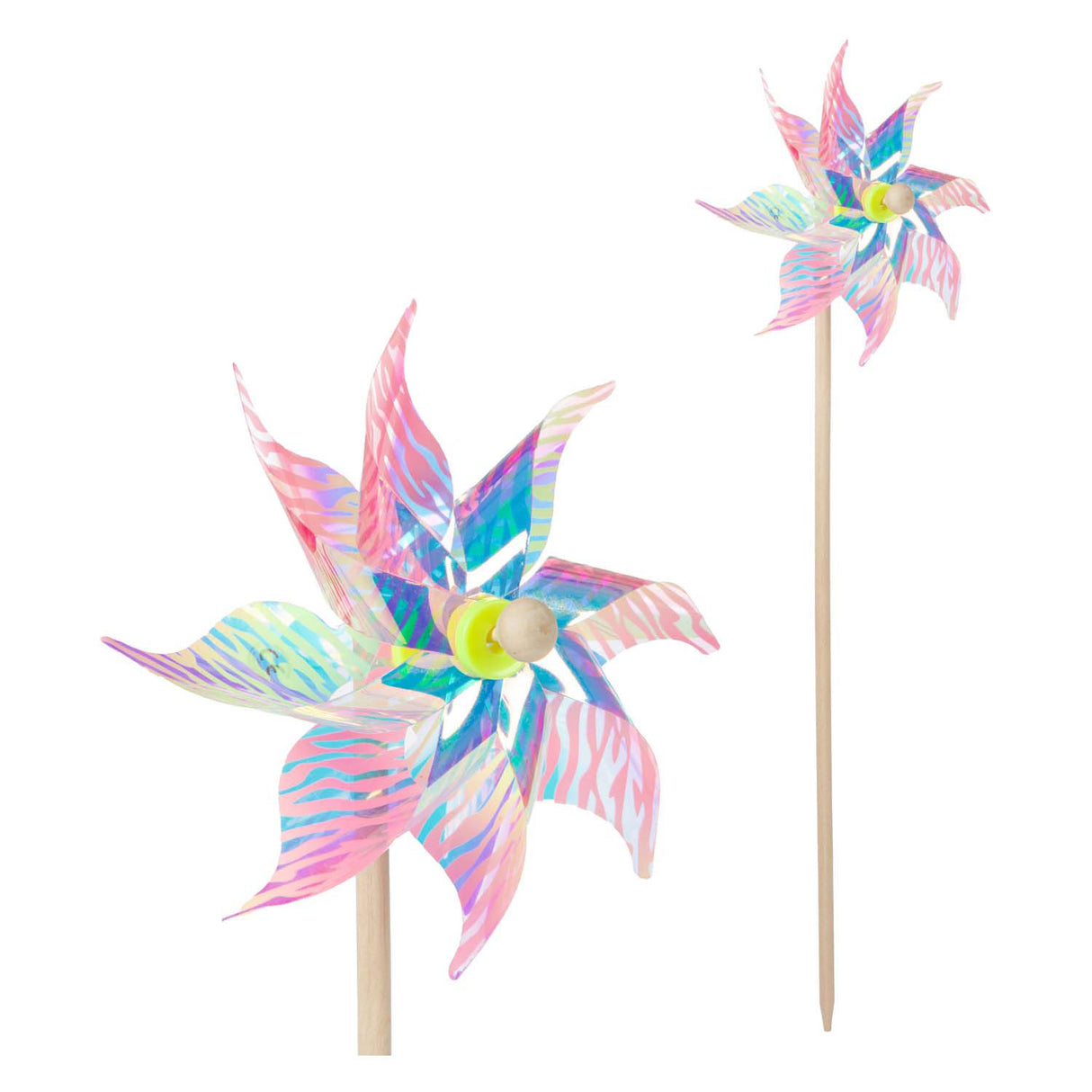 Toi-toys windmillen mat hëlze Stick, 54mm