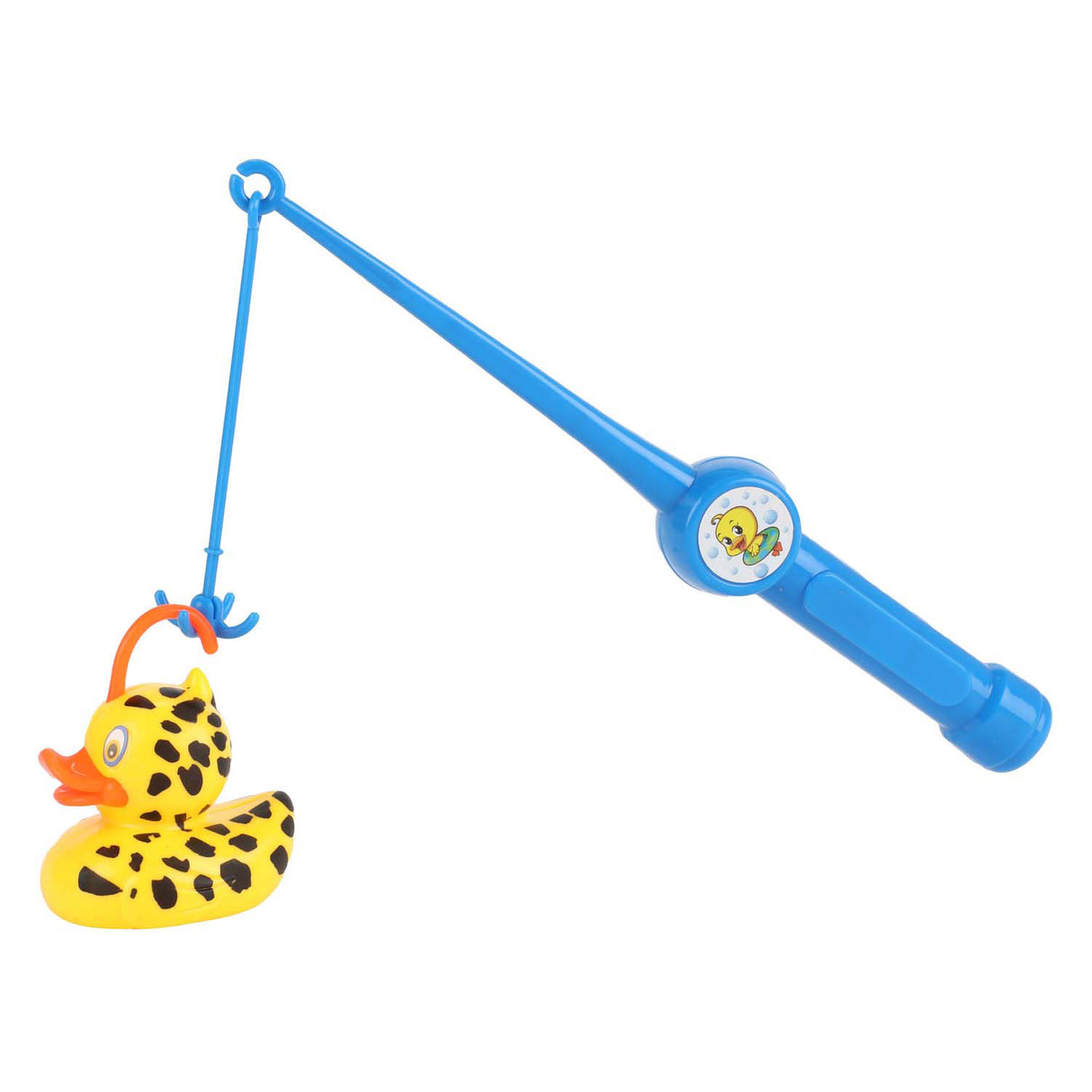 Toi-toys hrají rybí hru chytit kachnu s rodem a Just