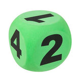 Toi-toys play out foam dobbelsteen, 10cm