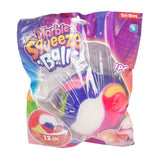 Toi-toys fun squeeze ball neon marble with foam, 12 cm