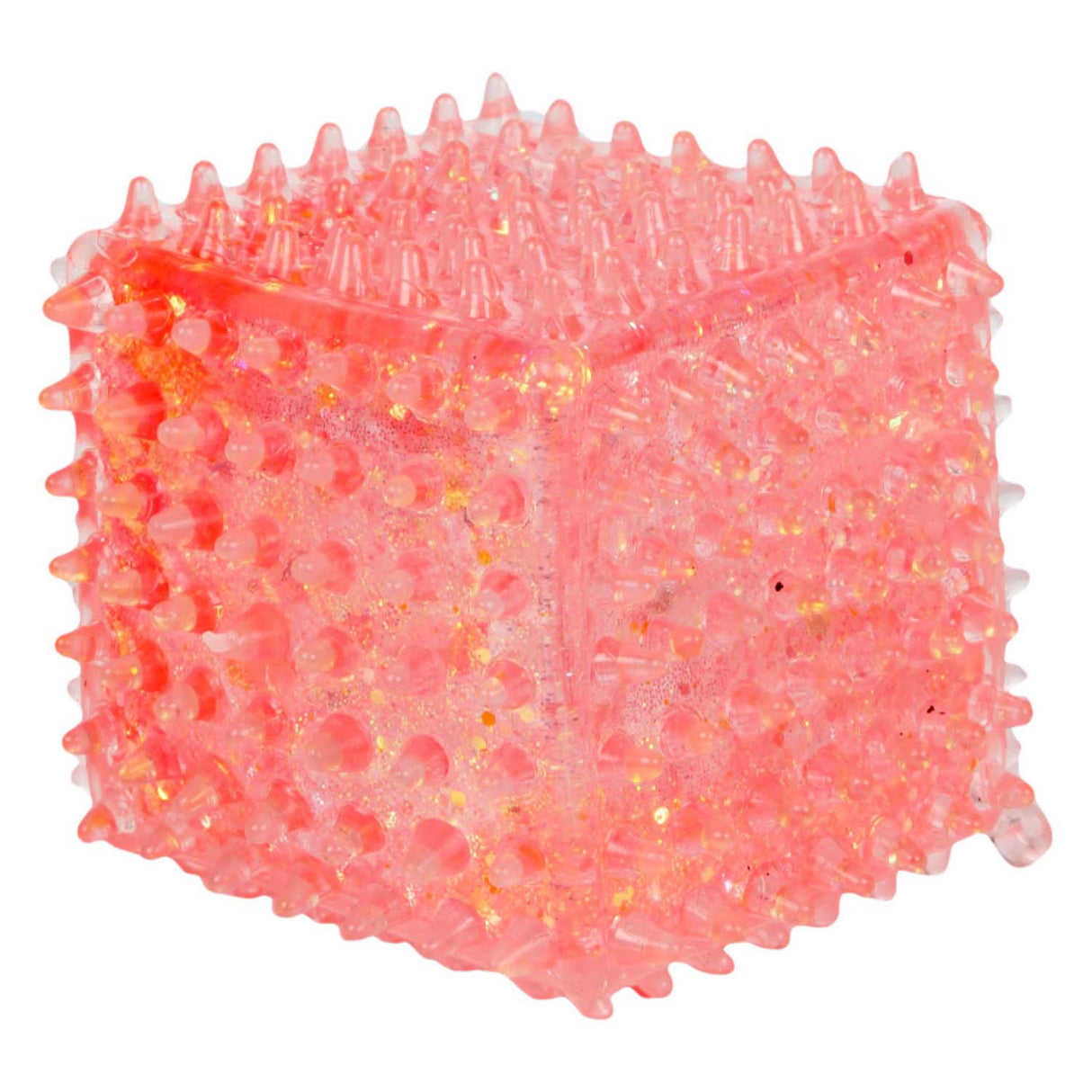 Toi-toys fun textured squeeze ball geometric, 5cm