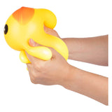 Toi-toys roliga knådande anka xxl stretchable, 15 cm