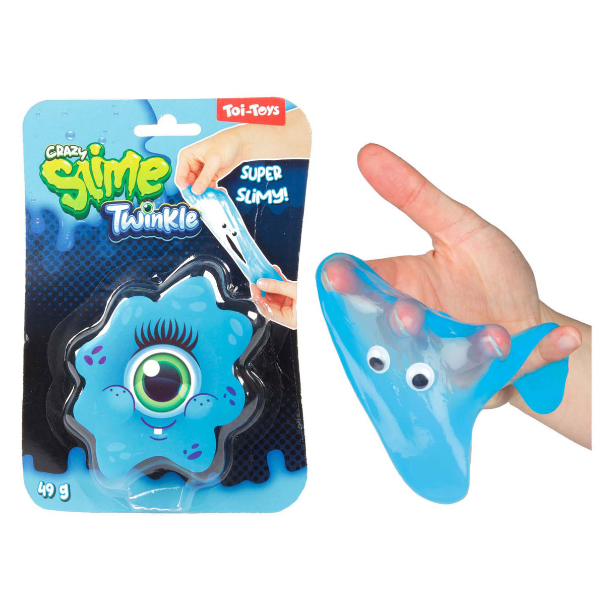 Toi-toys bláznivé slim hlenu monstrum s očima