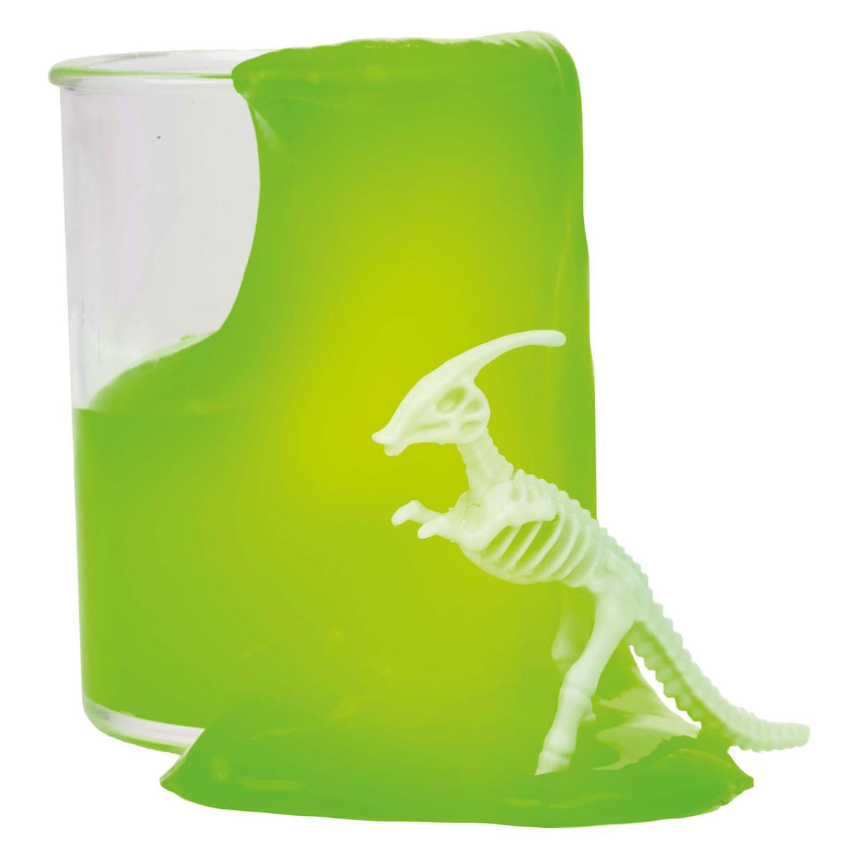 World of Dinosaurs Putty with skeleton
