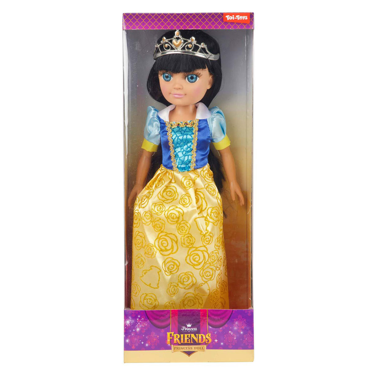 Toi-toys Prinzessin Frënn moudesch Pop Mäerchenprüfungen, 38cm