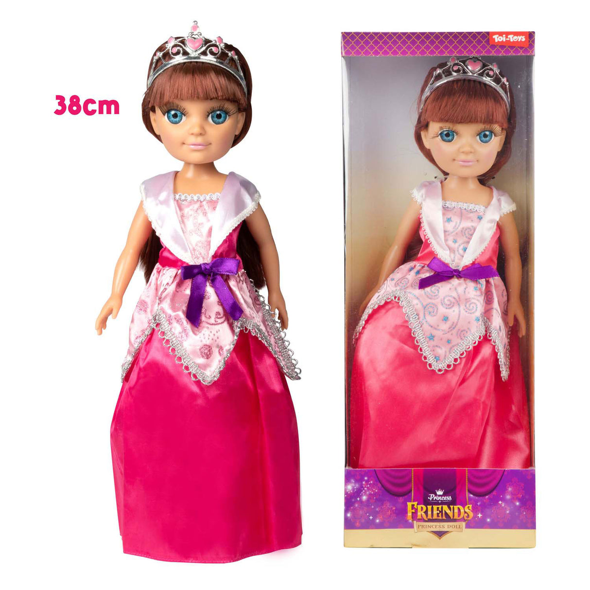 Toi-toys Prinzessin Frënn Moudemin Prinzessin, 38cm