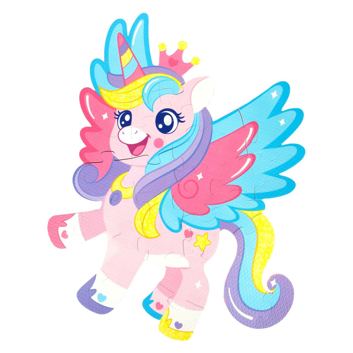 TOI-Toys Little Stars Floom Floor Puzzle Unicorn, 36..