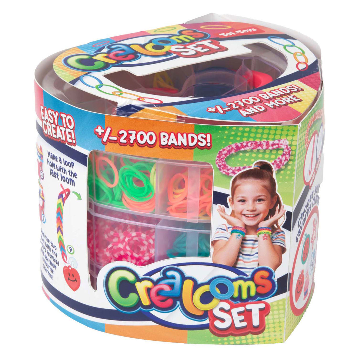 Toi-toys fun loomband set, 2700dlg.