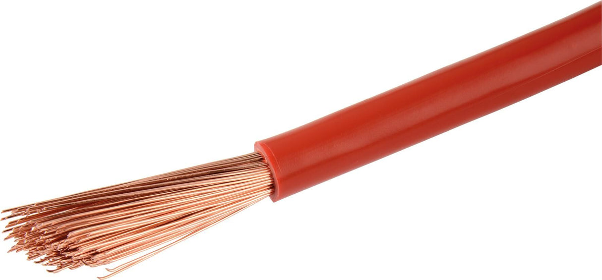 Herth+buss vehicle management cable cables 1x25 mm² red